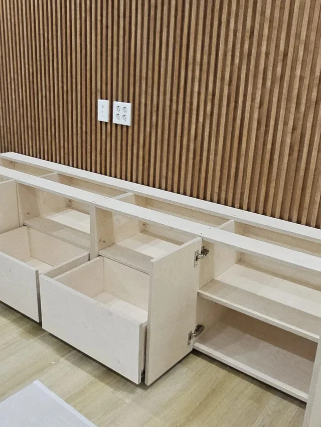 원목장식장목공제작 관련 현장 사진