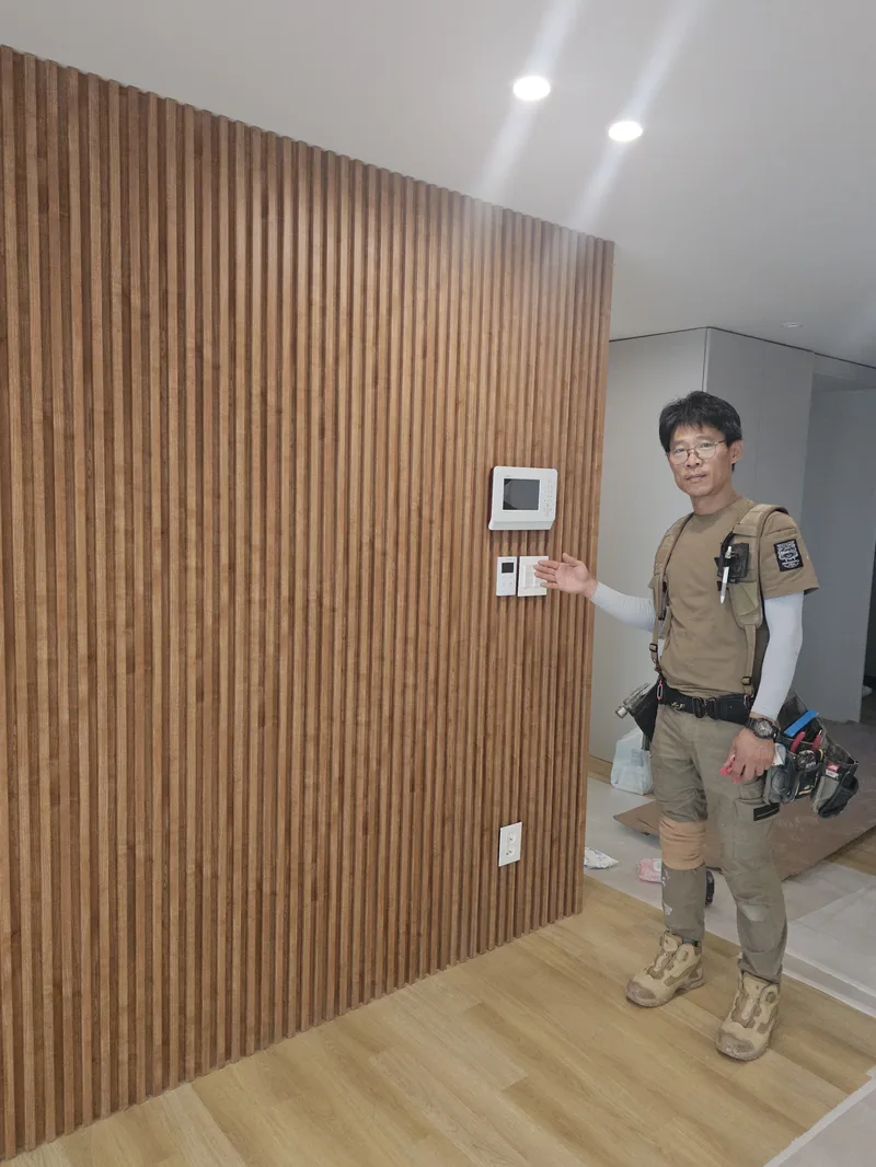 인테리어목공줄눈시공 2단계 하지·골조 작업